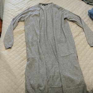 Extra long women's cardigan